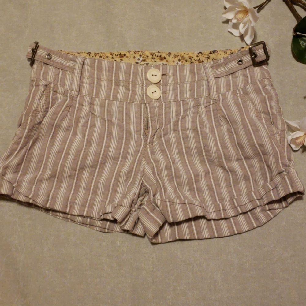 Striped shorts